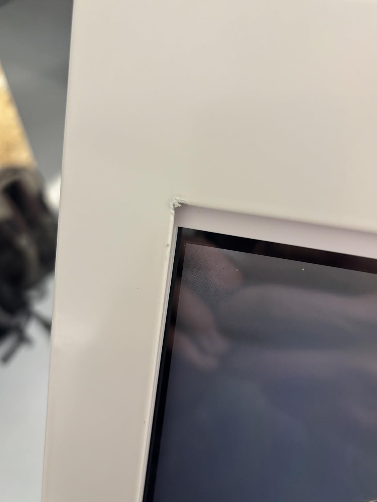 Maclean MC-476 Tablet Bodenständer Weiß Prospekthalter
