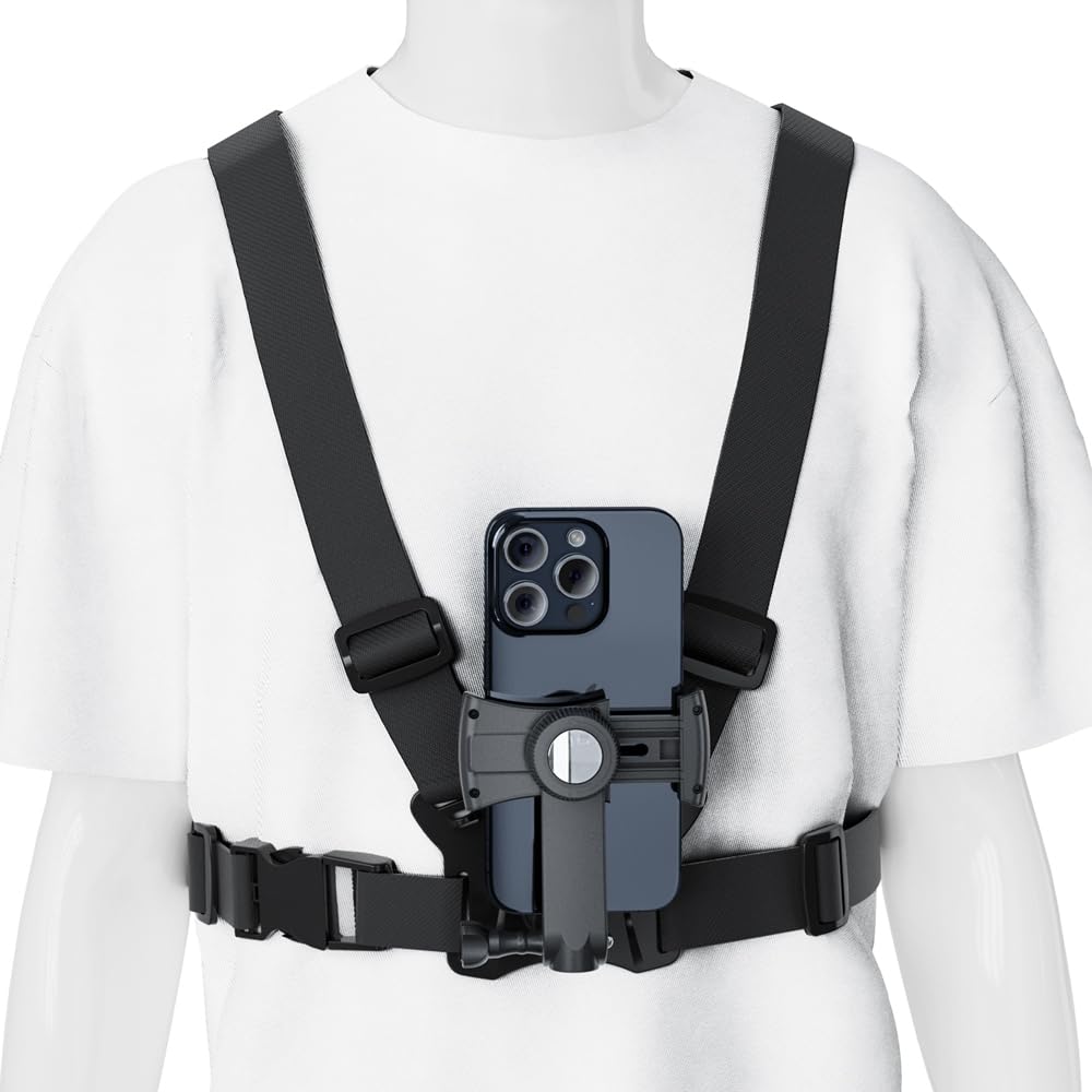 Maclean MC-294 Brustgurt Halterung Smartphone GoPro
