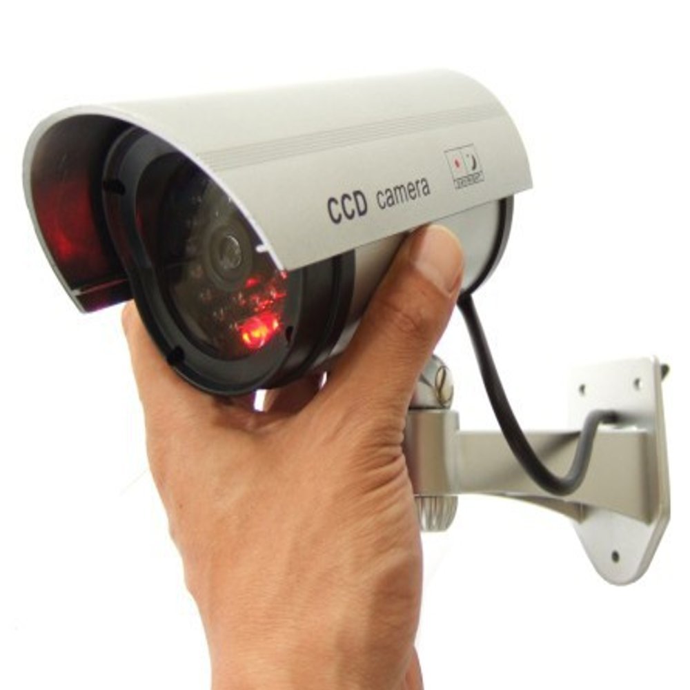 Maclean IR1100 S Kamera Dummy Attrappe mit LED Outdoor