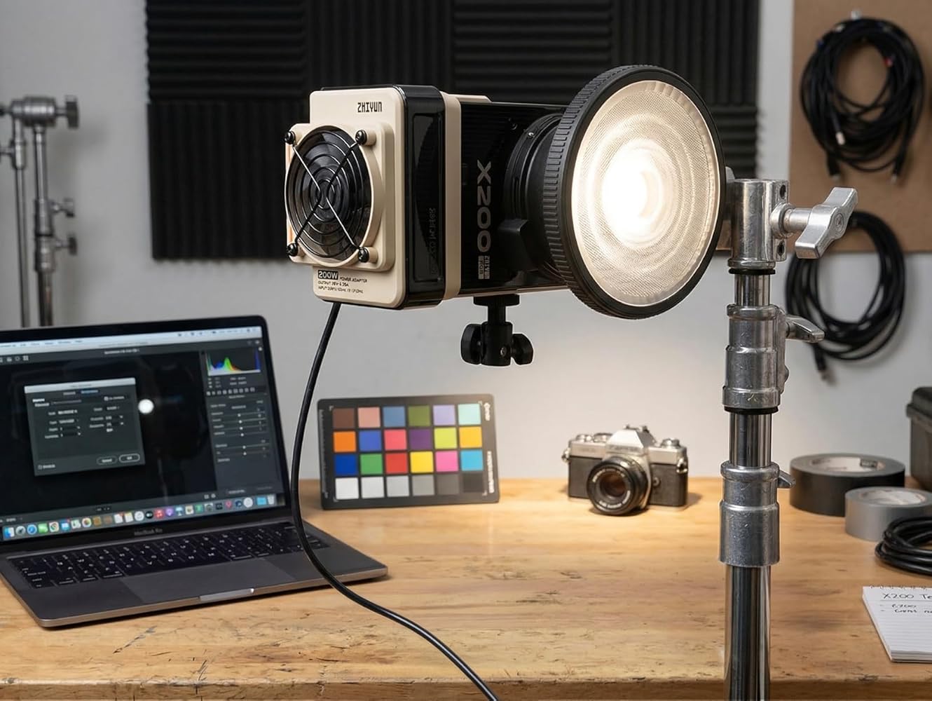 Zhiyun MOLUS X200 RGB LED Videoleuchte 200W 2500-10000K