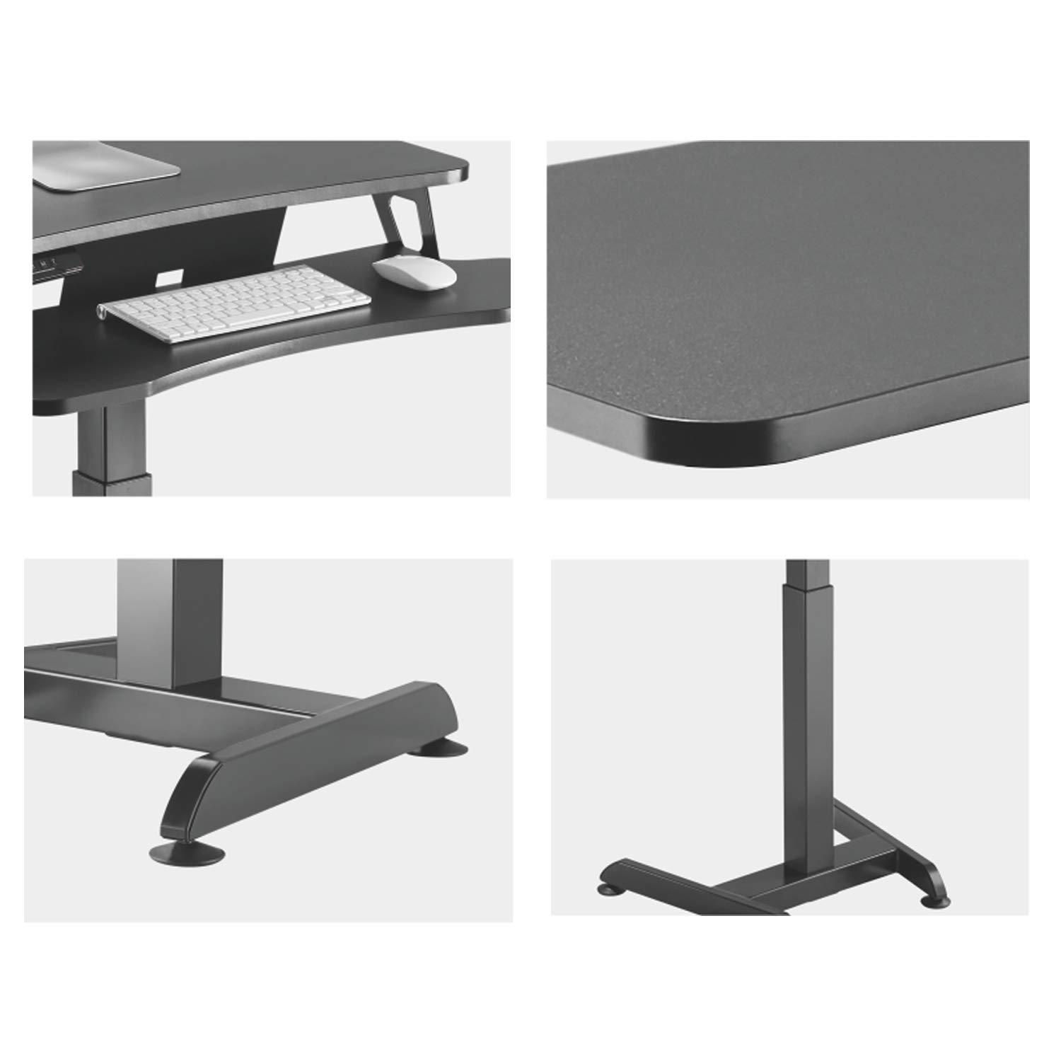Maclean Brackets MC-835 Schreibtisch elektrisch höhenverstellbar 37 kg