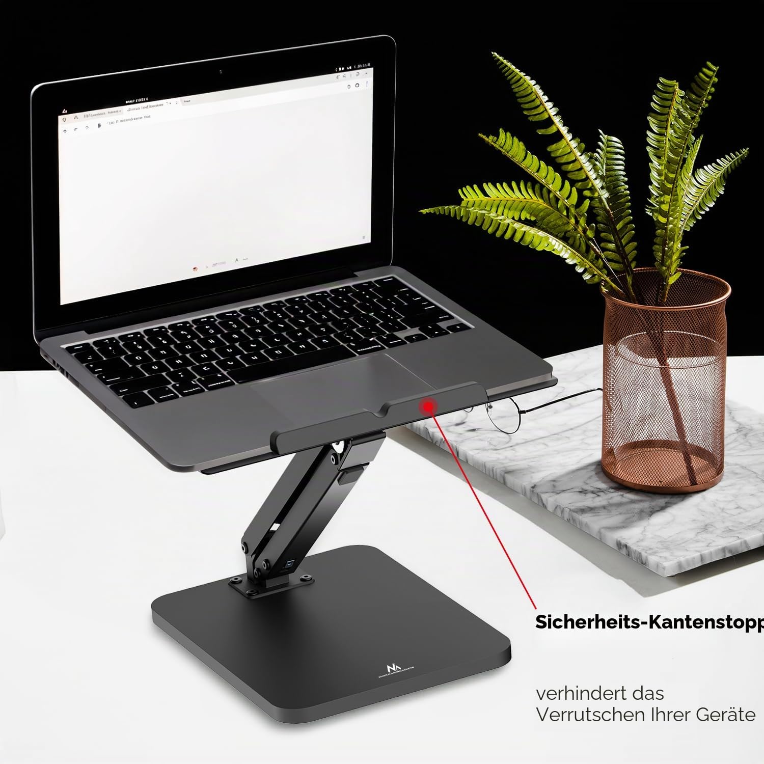 Maclean Brackets MC-493 Monitor-Ständer höhenverstellbar