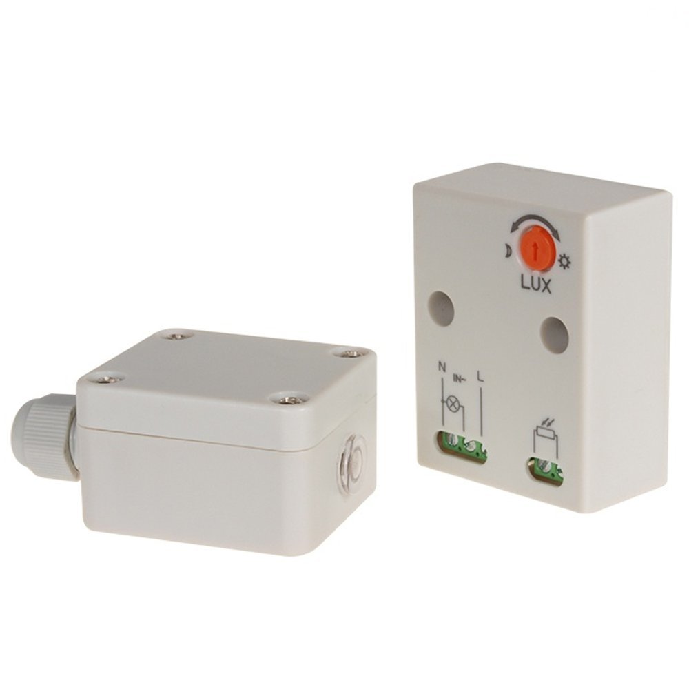 Maclean Energy MCE35 Dämmerungssensor IP65 außen 3000W