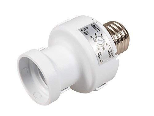 Maclean Energy MCE21W Lampenfassung E27 Dämmerung weiß
