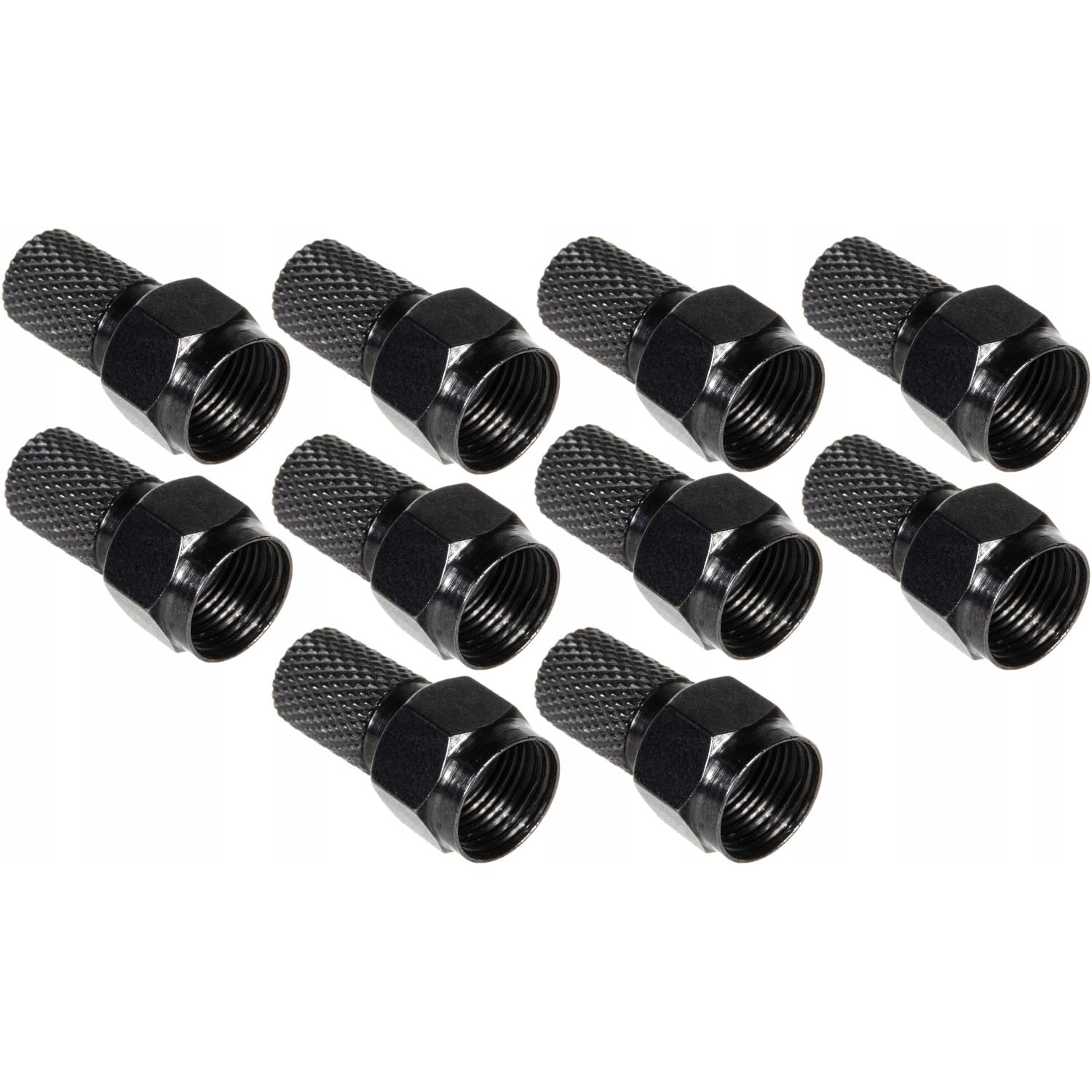 Maclean MCTV-903 F-Stecker SAT 6,8mm Schwarz 1 Stück