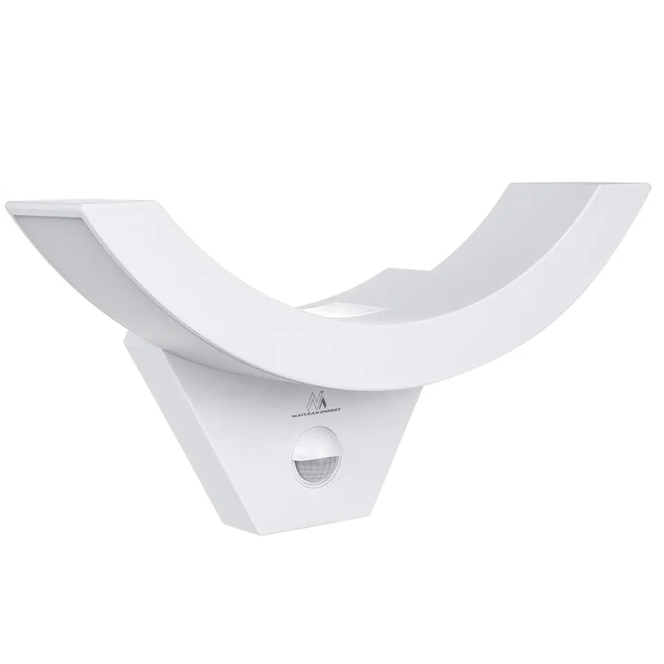Maclean Energy MCE290 LED Lampe Bewegungsmelder Weiß IP54