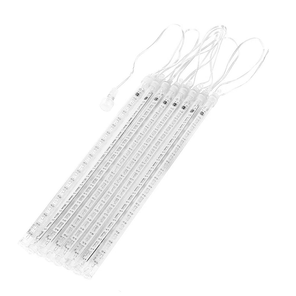 Maclean Energy MCE412 Eiszapfen Lichterkette 144 LED RGB 2,4m IP44