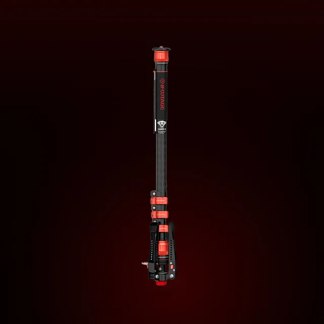 iFootage Cobra 3 C180F-P Einbeinstativ Pedal Carbon