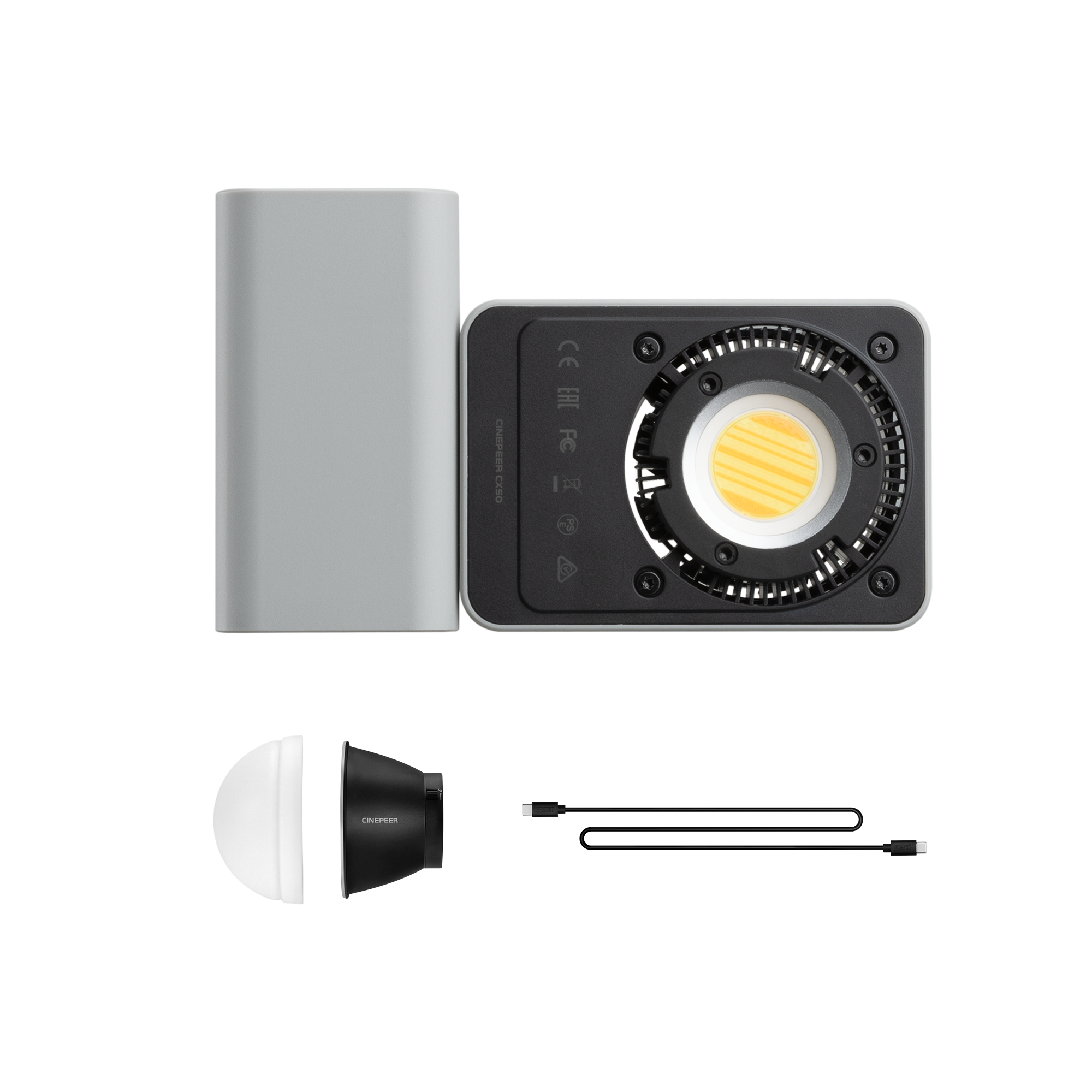 Zhiyun CINEPEER CX50 COB-Studioleuchte 50W Bi-Color