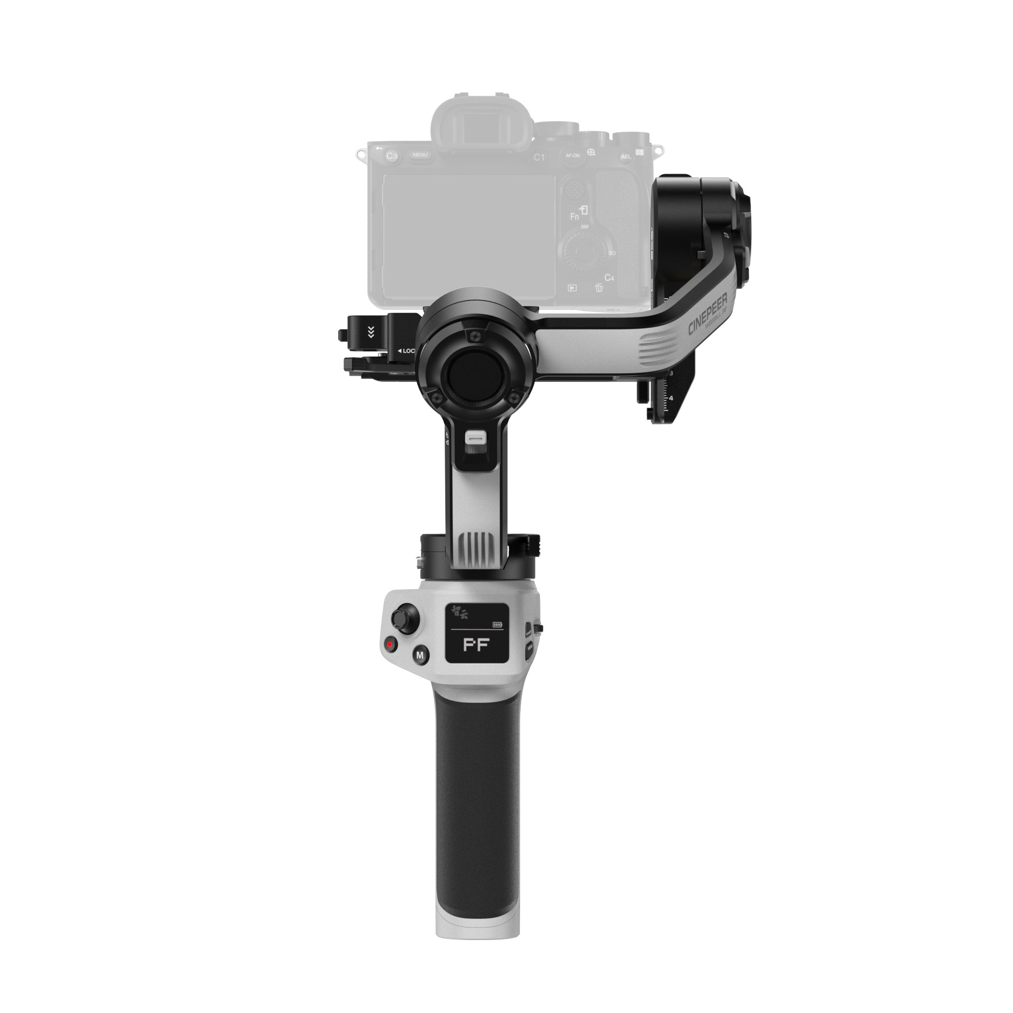 Zhiyun WEEBILL 3E 3-Achsen Gimbal Stabilisator 3kg Vertikal