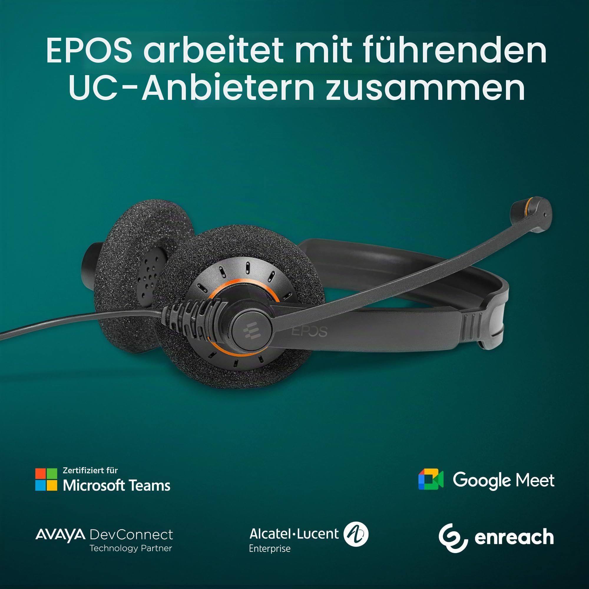 EPOS-Sennheiser IMPACT SC60 Headset USB binaural schwarz
