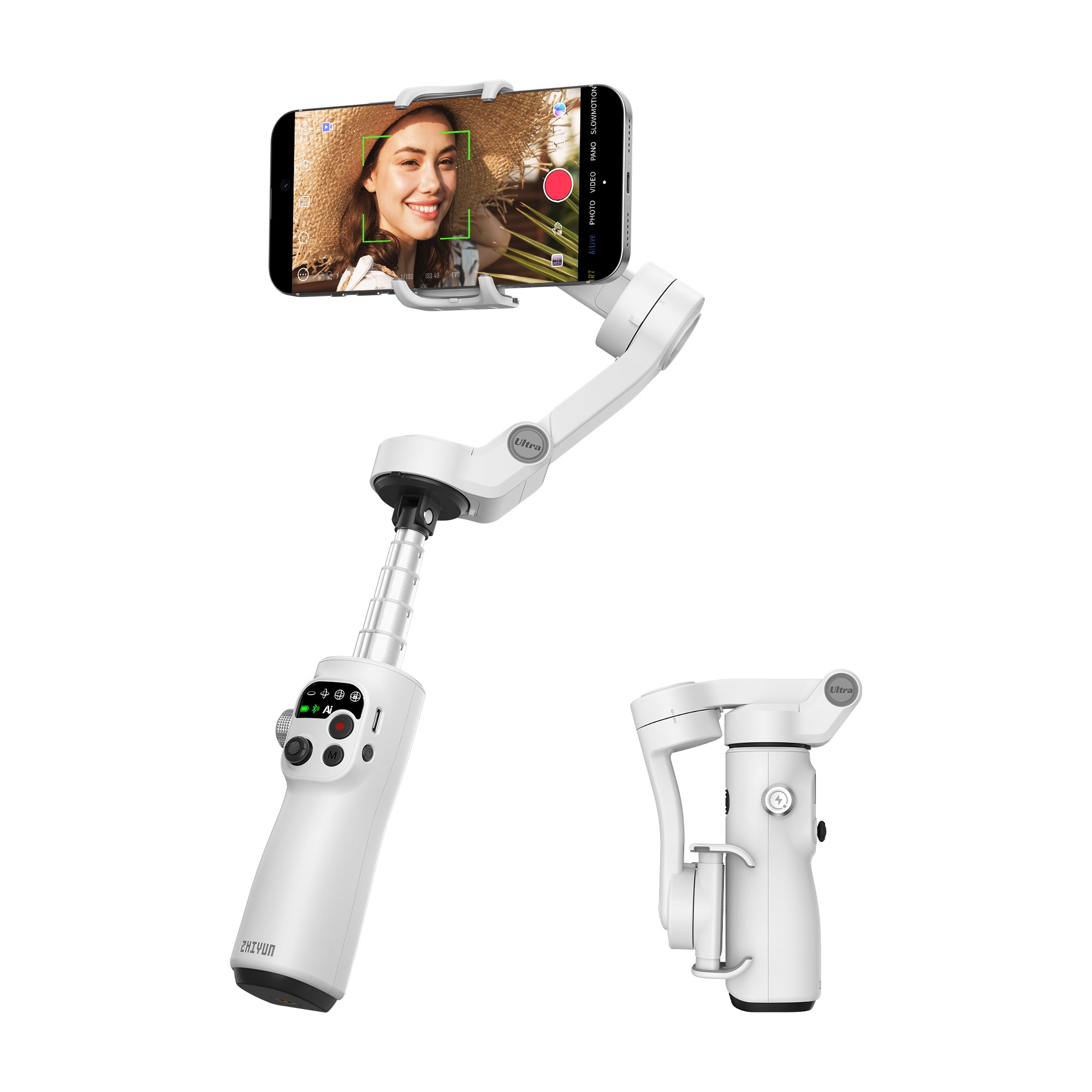 Zhiyun Smooth Q5 Ultra Combo Handy Gimbal AI-Tracking Open Box